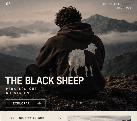 DROP 001 // THE BLACK SHEEP